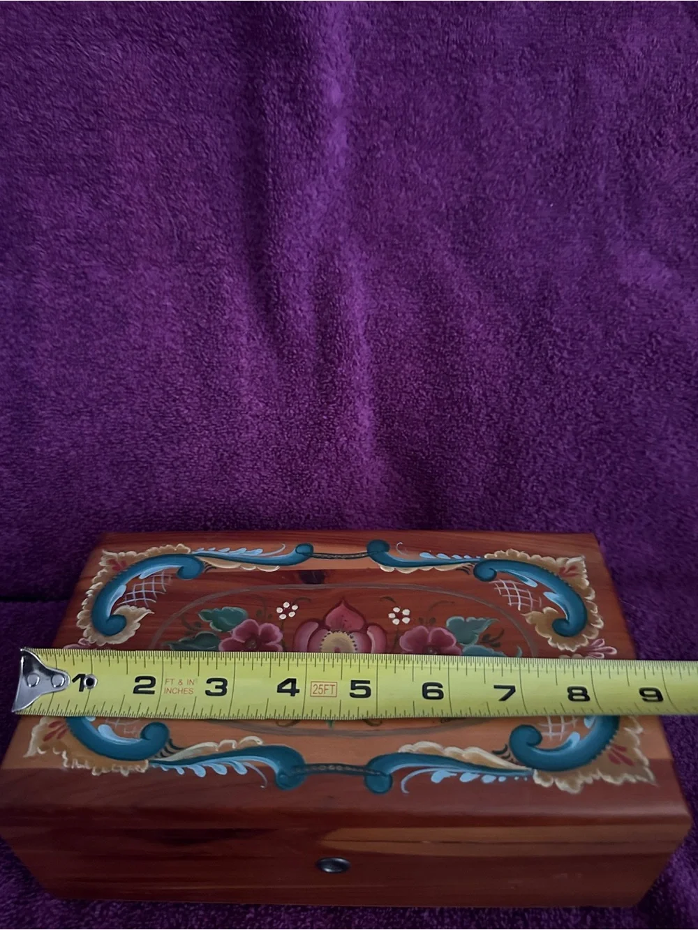 Lane Cedar Chest Jewelry Trinket Box